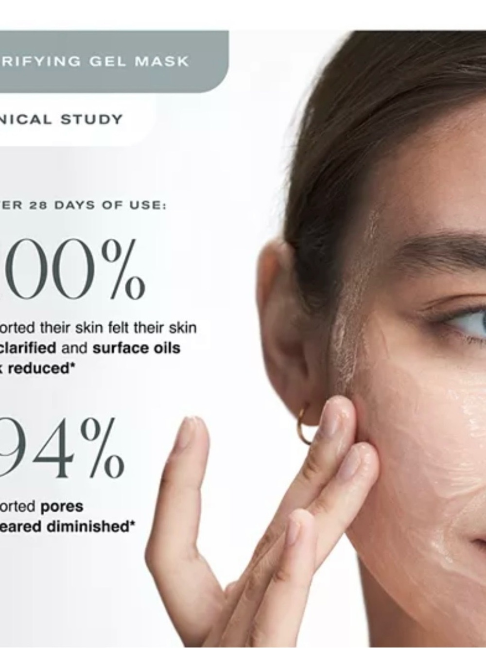 Erno Laszlo Clarifying Gel Mask – White & Dark Gray NWOB - Picture 2 of 6